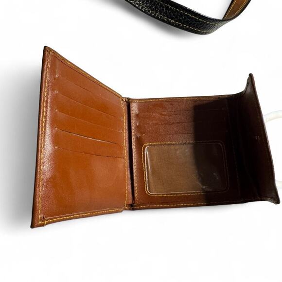 Vintage brown and black leather - Picture 8 of 8